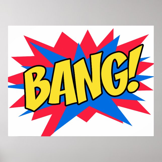 Comic book BANG Poster (Front)
