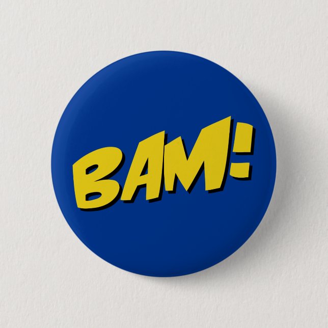 Comic Book Button (Front)