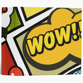 Comic Book cartoon fonts! Binder