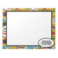 Comic Book Fun Speech Bubble Name Message
