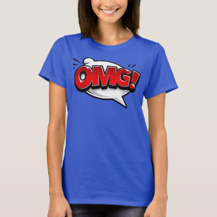 Comic Book OMG! Burst T-Shirt