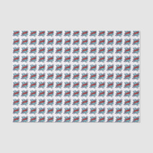 Comic Book Pop Art BANG Tissue Paper