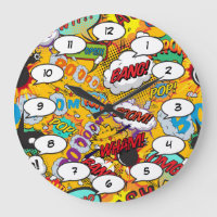 Comic Book Pop Art Explosions