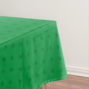 Comic book Pop Art Green dots Tablecloth