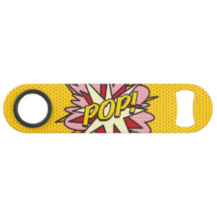 Comic Book Pop Art POP KA-POW Speed Bottle Opener