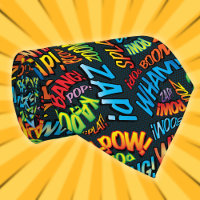 Comic Book Pop Art SOUNDS Superhero Ties