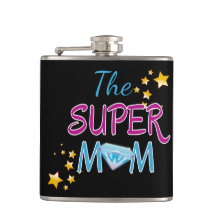 Comic Book Pop Art Superhero Mom Mother's Day