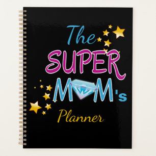 Comic Book Pop Art Superhero Mom Mother's Day Planner