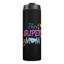 Comic Book Pop Art Superhero Mom Mother's Day
