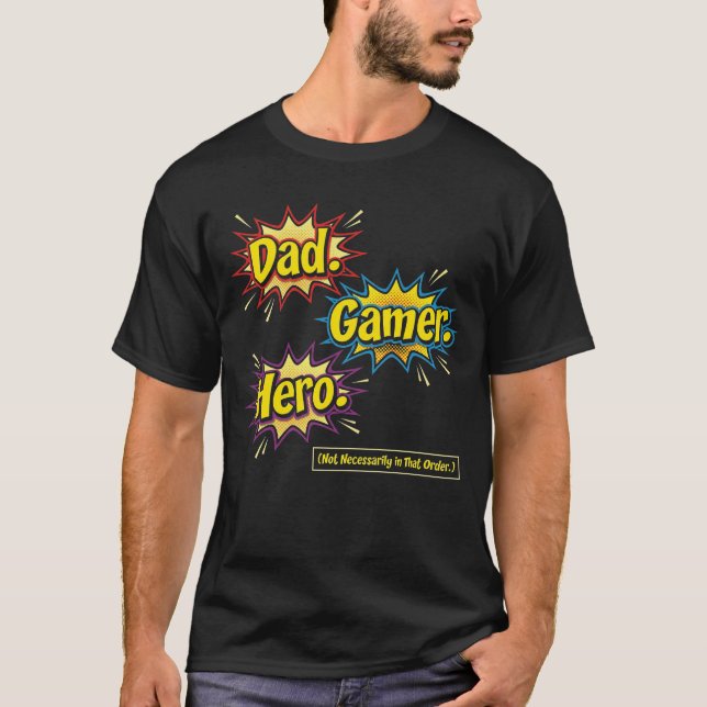 Comic Book Pop Art T-Shirt Gift (Front)