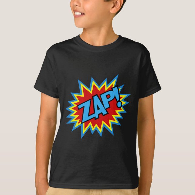 Comic Book Pow! Burst T-Shirt (Front)