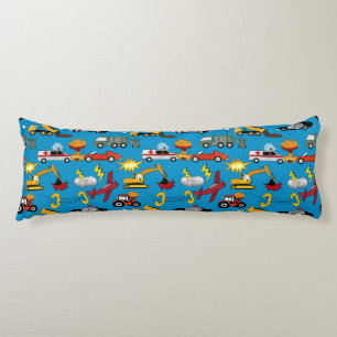 Comic Book Retro Trucks Cars Vehicles Airplanes Body Pillow