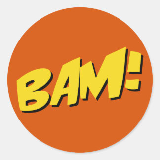 Comic Book Sticker
