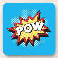 Comic Book Style Colourful POW