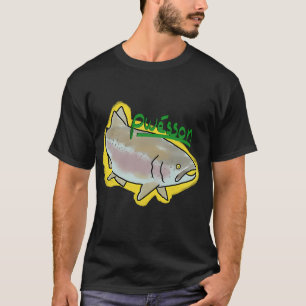 comic book style rainbow trout T-Shirt