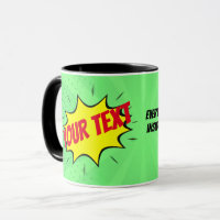 Comic Book Superhero Green Red Yellow