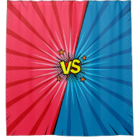 Comic book versus background, classic pop-art styl