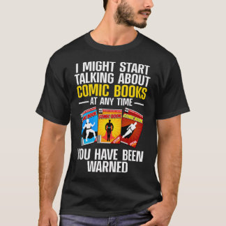 Comic Books Art For Men Women Comic Book Collector T-Shirt
