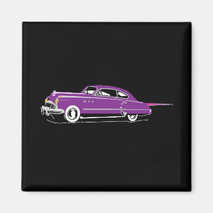 Comic Buick Roadmaster Magnet