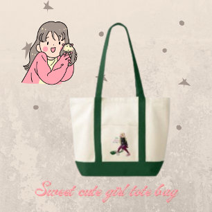 Comic Character, Simple mignon Sac fourre-tout de 
