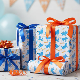 Comic Dogs Wrapping Paper