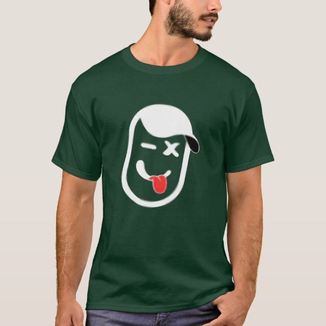 Comic Facehe Jokeman friends T-Shirt (Front)