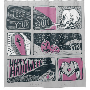 Comic Halloween: Fun Illustration