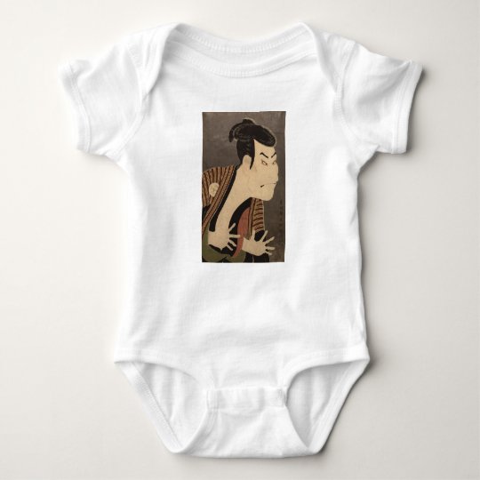 Comic Kabuki Actor Baby Bodysuit