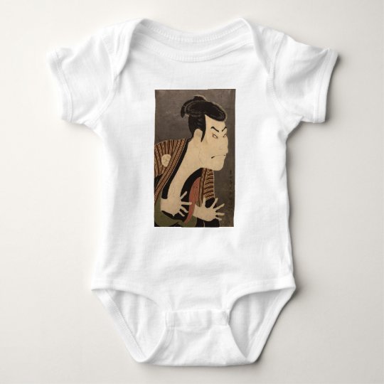 Comic Kabuki Actor Baby Bodysuit