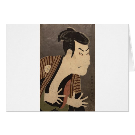 Comic Kabuki Actor Card