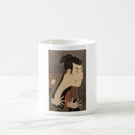 Comic Kabuki Actor Coffee Mug
