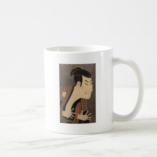 Comic Kabuki Actor Coffee Mug