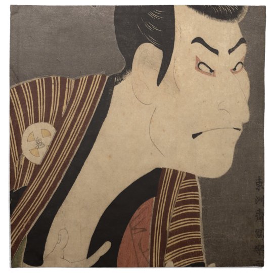 Comic Kabuki Actor Napkin