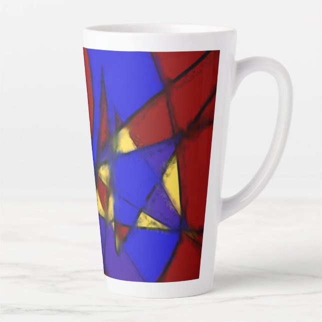 Comic Love Latte Mug (Right)