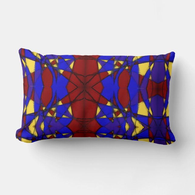 Comic Love Lumbar Pillow (Front)