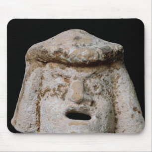 Comic mask mouse pad