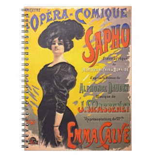 Comic Opera Playbill 1897 Notebook