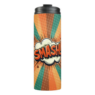 Comic Pop Art SMASH! Thermal Tumbler
