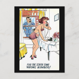 Comic Postcard