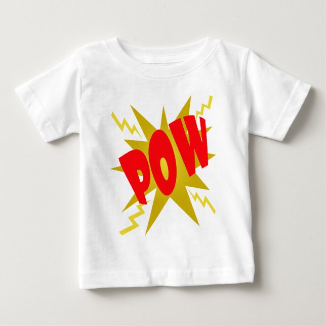 COMIC POW! BABY T-Shirt (Front)
