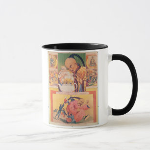 Comic Russian poster satirizing the Europeans in C Mug