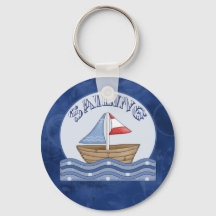 Comic Sailing Boat