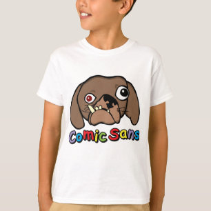 Comic Sans Dog T-Shirt