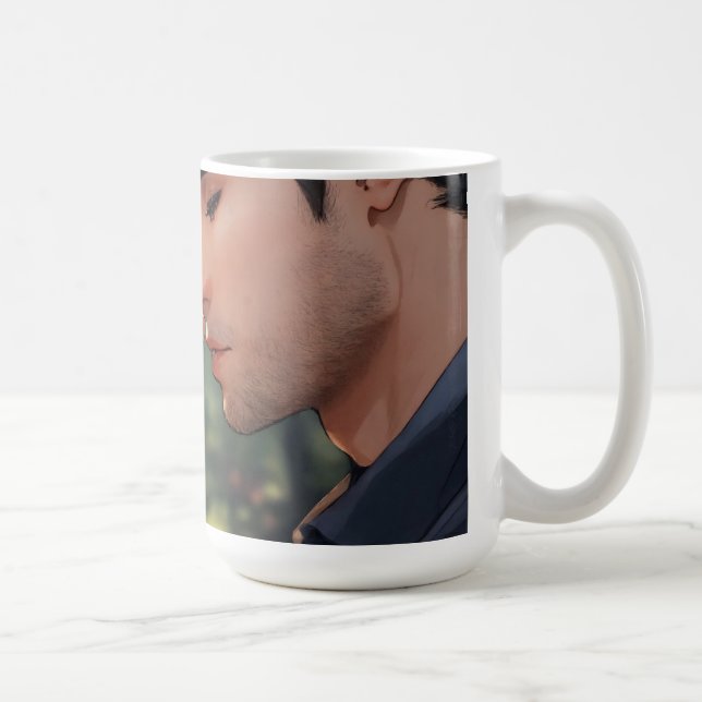 comic style coffee mug (Right)