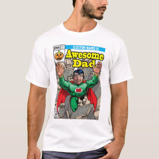 Comic style customizable Superhero T-Shirt