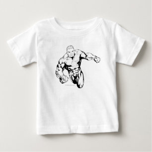 Comic Style - Green Lantern, Black and White Baby T-Shirt