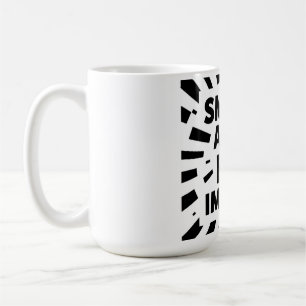 Comic-Style Motivational Illustration – "SMALL ACT Coffee Mug