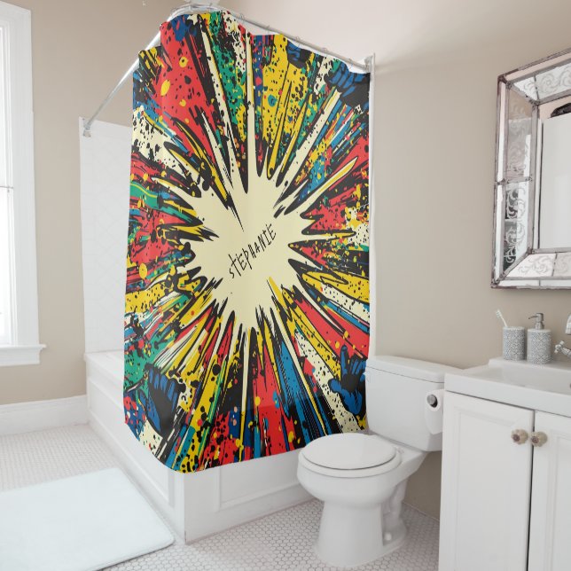 Comic Style Pop Art Explosion (2) (In Situ)