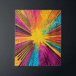Comic Style Pop Art Explosion (9) Tapestry<br><div class="desc">A bold and dynamic comic-style explosion tapestry inspired by classic pop art. Featuring vibrant bursts,  halftone dots,  and explosive energy in vivid blue,  yellow,  purple-pink and black tones,  this artwork captures the retro comic book feel with a modern twist. Ideal for fun,  energetic themes that demand attention and nostalgia.</div>