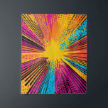 Comic Style Pop Art Explosion (9) Tapestry<br><div class="desc">A bold and dynamic comic-style explosion tapestry inspired by classic pop art. Featuring vibrant bursts,  halftone dots,  and explosive energy in vivid blue,  yellow,  purple-pink and black tones,  this artwork captures the retro comic book feel with a modern twist. Ideal for fun,  energetic themes that demand attention and nostalgia.</div>